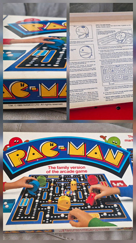 Vintage pac man - pac-man, board