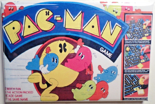 Pac man board - man, 2"x3"